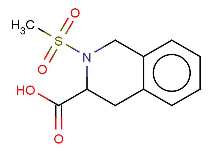 2-methanesulfonyl-1,2,3,4-tetrahydroisoquinoline-3-carboxylic acid