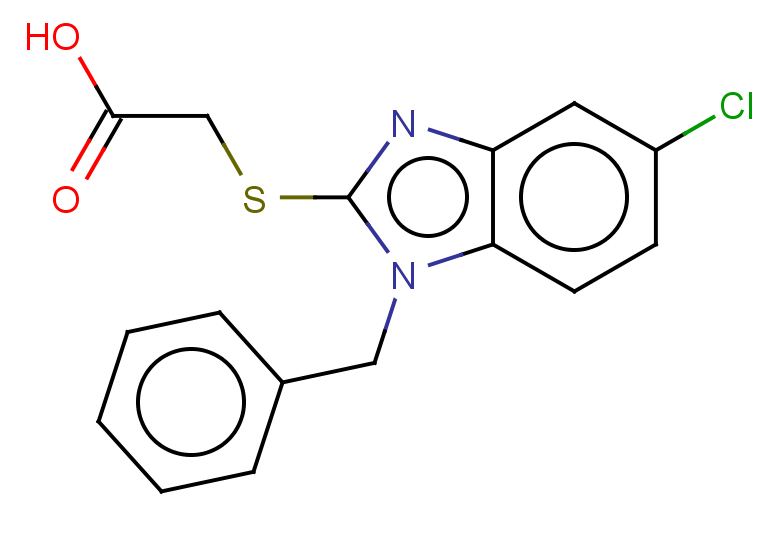 2-[(1-benzyl-5-chloro-1H-1,3-benzodiazol-2-yl)sulfanyl]acetic acid