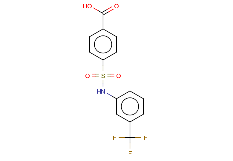 4-(N-(3-(trifluoromethyl)phenyl)sulfamoyl)benzoic acid