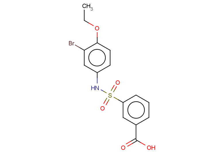 3-[(3-bromo-4-ethoxyphenyl)sulfamoyl]benzoic acid