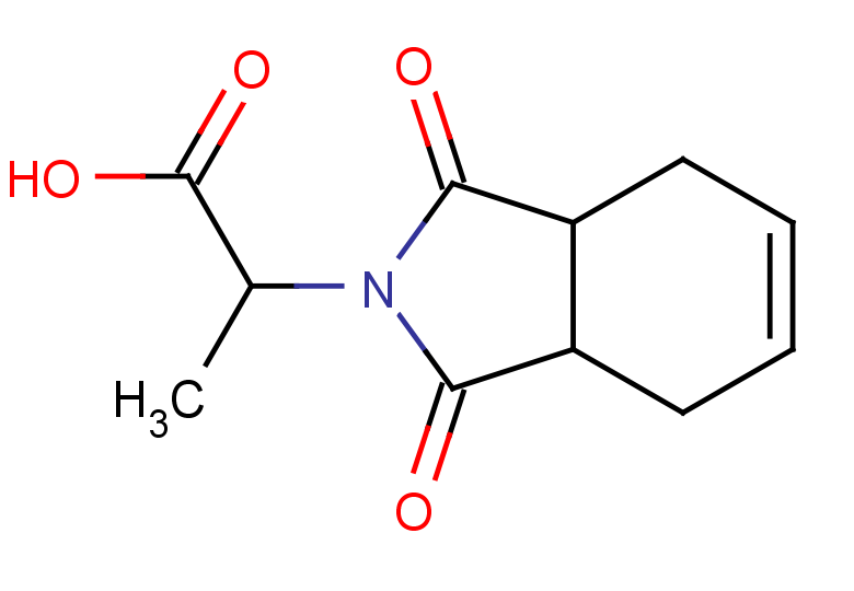 2-(1,3-dioxo-2,3,3a,4,7,7a-hexahydro-1H-isoindol-2-yl)propanoic acid