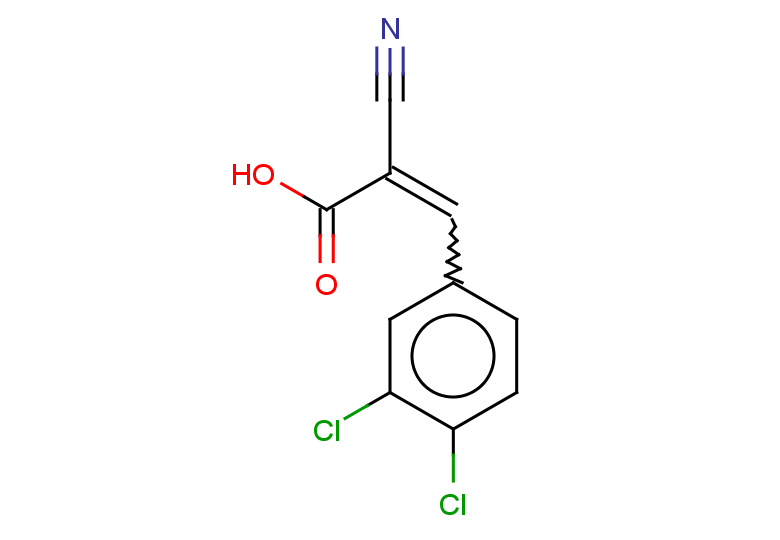 2-cyano-3-(3,4-dichlorophenyl)prop-2-enoic acid