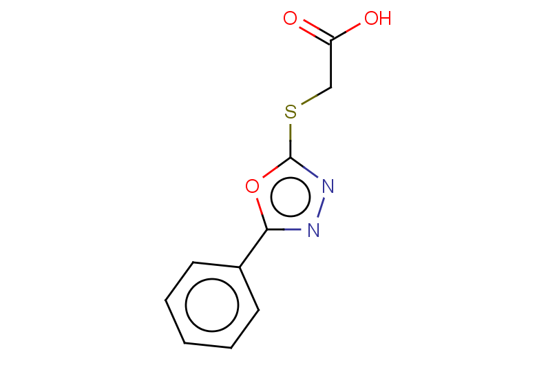 2-[(5-phenyl-1,3,4-oxadiazol-2-yl)sulfanyl]acetic acid