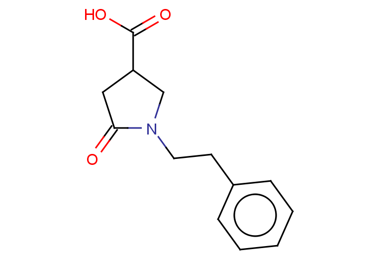 5-oxo-1-(2-phenylethyl)pyrrolidine-3-carboxylic acid