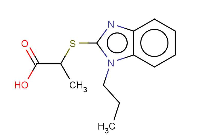 2-[(1-propyl-1H-1,3-benzodiazol-2-yl)sulfanyl]propanoic acid