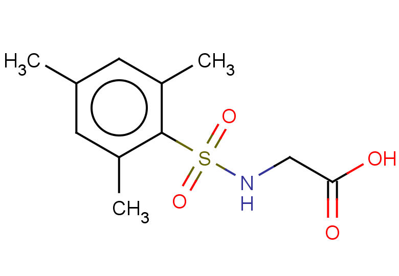 2-(2,4,6-trimethylbenzenesulfonamido)acetic acid