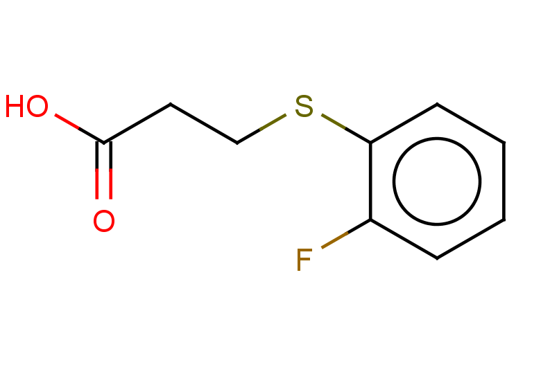 3-[(2-fluorophenyl)sulfanyl]propanoic acid