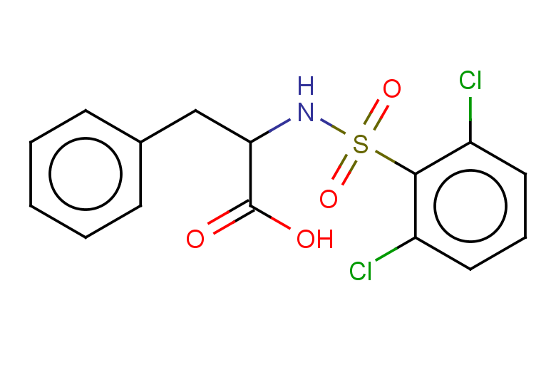 2-(2,6-dichlorobenzenesulfonamido)-3-phenylpropanoic acid