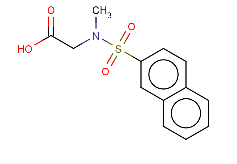 2-(N-methylnaphthalene-2-sulfonamido)acetic acid