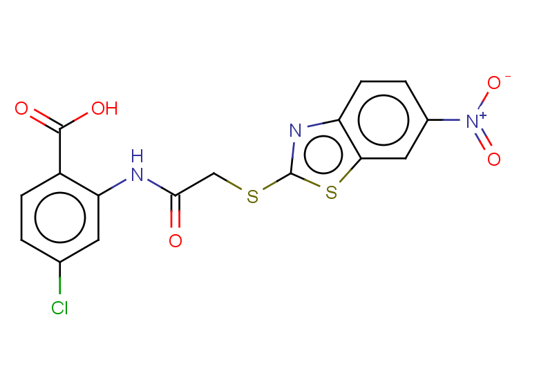 4-chloro-2-{2-[(6-nitro-1,3-benzothiazol-2-yl)sulfanyl]acetamido}benzoic acid