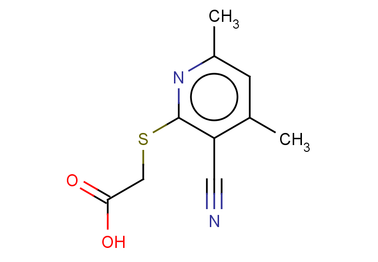 2-[(3-cyano-4,6-dimethylpyridin-2-yl)sulfanyl]acetic acid