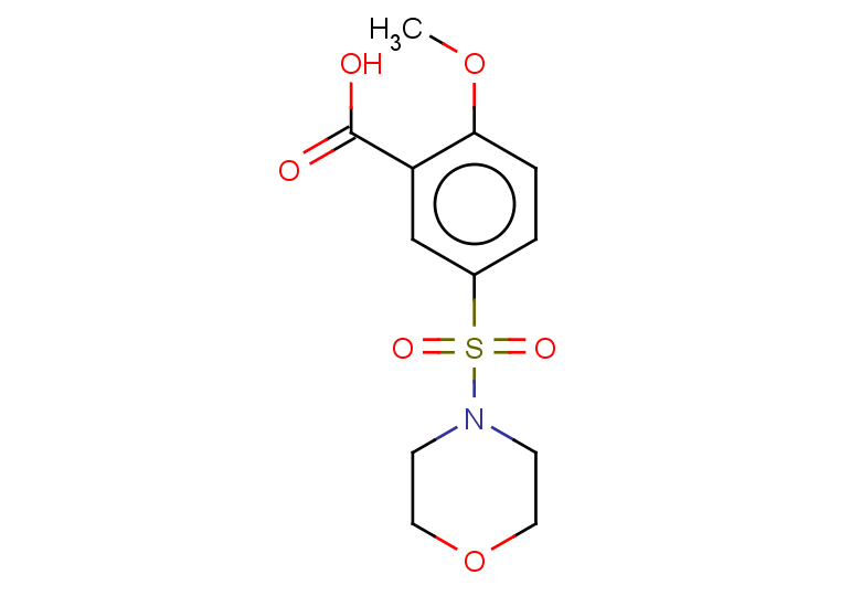 2-methoxy-5-(morpholine-4-sulfonyl)benzoic acid