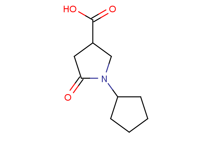 1-cyclopentyl-5-oxopyrrolidine-3-carboxylic acid