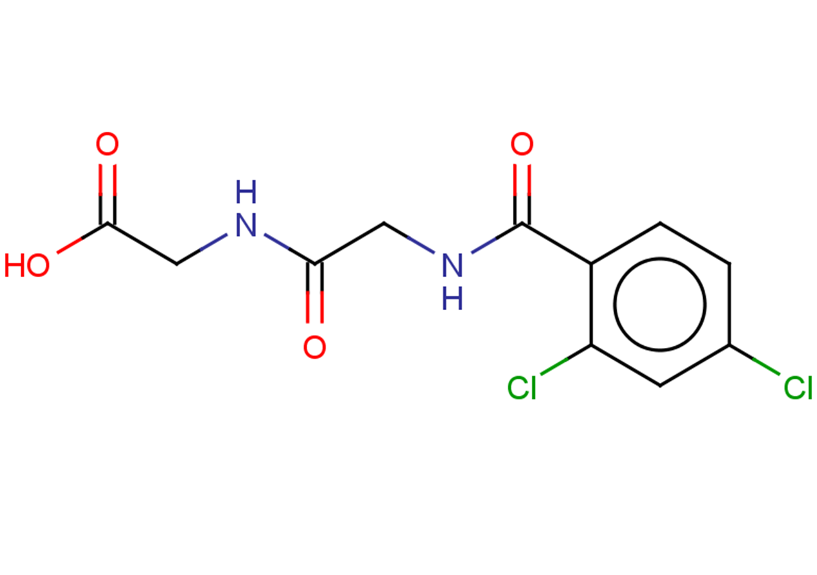 2-{2-[(2,4-dichlorophenyl)formamido]acetamido}acetic acid