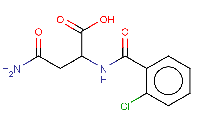 3-carbamoyl-2-[(2-chlorophenyl)formamido]propanoic acid