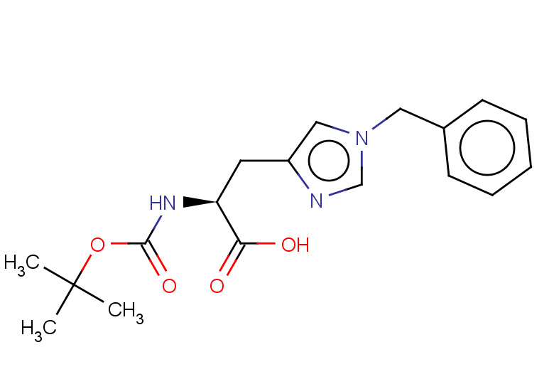 (S)-3-(1-benzyl-1H-imidazol-4-yl)-2-((tert-butoxycarbonyl)amino)propanoic acid
