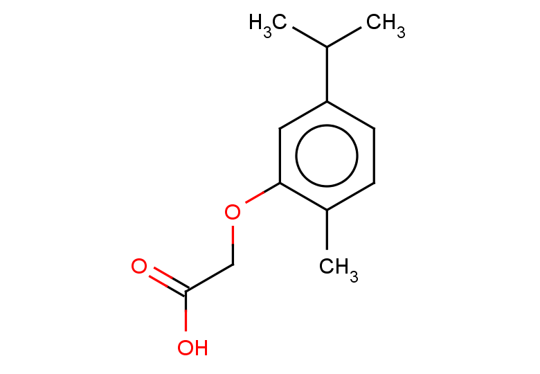 2-[2-methyl-5-(propan-2-yl)phenoxy]acetic acid