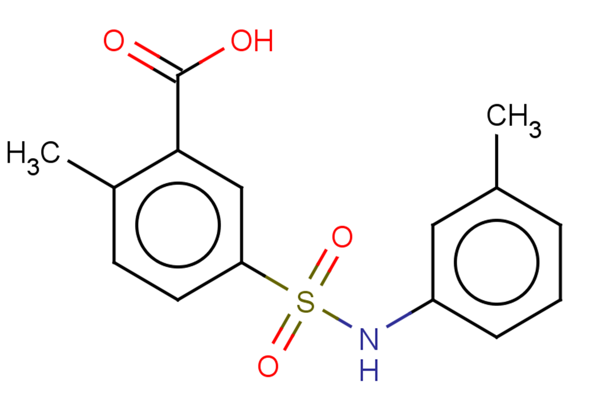 2-methyl-5-[(3-methylphenyl)sulfamoyl]benzoic acid
