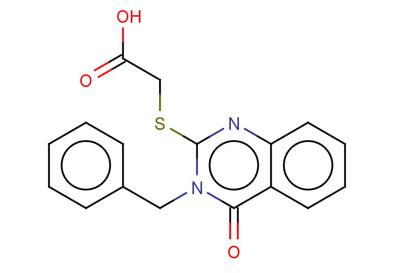 2-[(3-benzyl-4-oxo-3,4-dihydroquinazolin-2-yl)sulfanyl]acetic acid