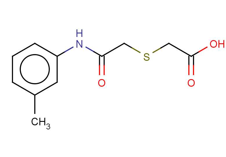2-({[(3-methylphenyl)carbamoyl]methyl}sulfanyl)acetic acid