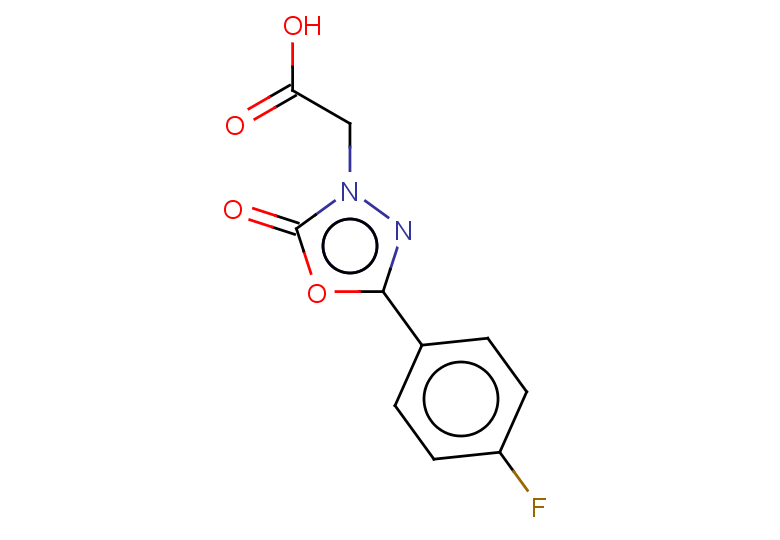 2-[5-(4-fluorophenyl)-2-oxo-2,3-dihydro-1,3,4-oxadiazol-3-yl]acetic acid