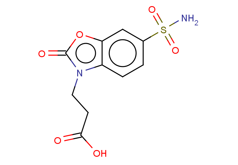 3-(2-oxo-6-sulfamoyl-2,3-dihydro-1,3-benzoxazol-3-yl)propanoic acid