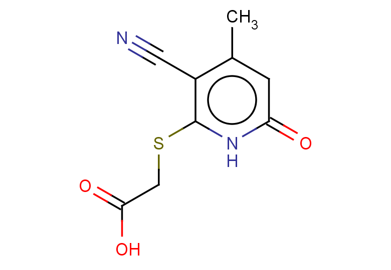 2-[(3-cyano-4-methyl-6-oxo-1,6-dihydropyridin-2-yl)sulfanyl]acetic acid