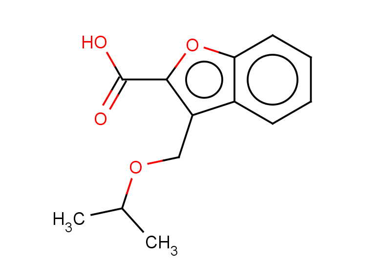 3-[(propan-2-yloxy)methyl]-1-benzofuran-2-carboxylic acid