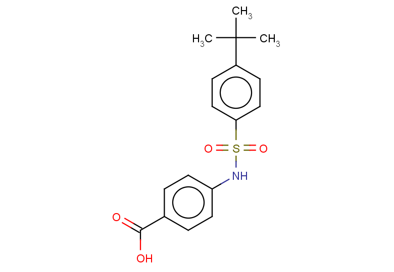 4-(4-tert-butylbenzenesulfonamido)benzoic acid