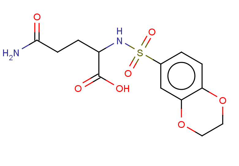 4-carbamoyl-2-(2,3-dihydro-1,4-benzodioxine-6-sulfonamido)butanoic acid