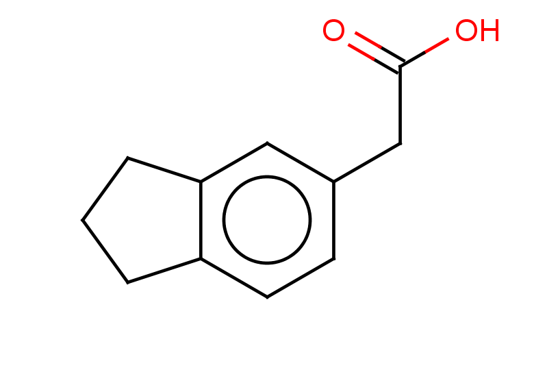 2-(2,3-dihydro-1H-inden-5-yl)acetic acid