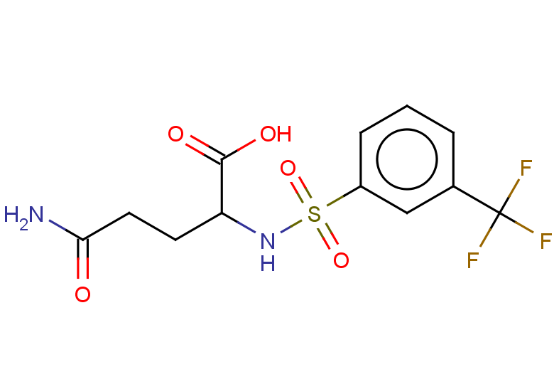 4-carbamoyl-2-[3-(trifluoromethyl)benzenesulfonamido]butanoic acid