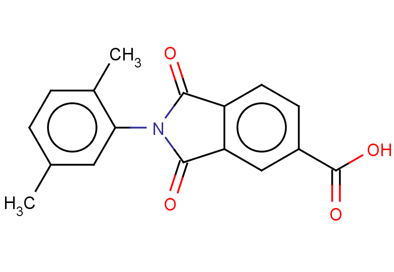 2-(2,5-dimethylphenyl)-1,3-dioxo-2,3-dihydro-1H-isoindole-5-carboxylic acid