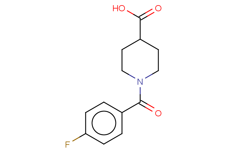 1-(4-fluorobenzoyl)piperidine-4-carboxylic acid