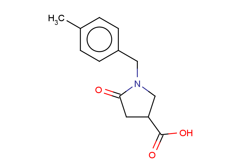 1-[(4-methylphenyl)methyl]-5-oxopyrrolidine-3-carboxylic acid