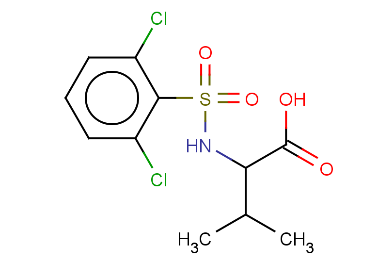 2-(2,6-dichlorobenzenesulfonamido)-3-methylbutanoic acid