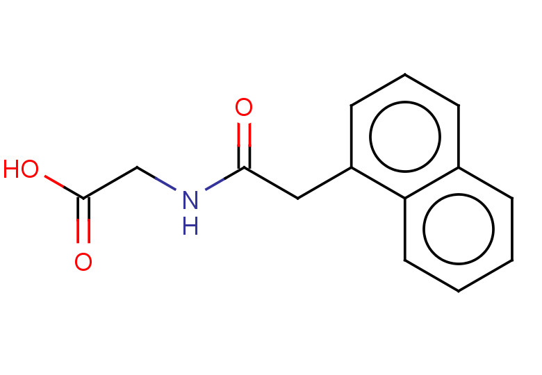 2-[2-(naphthalen-1-yl)acetamido]acetic acid