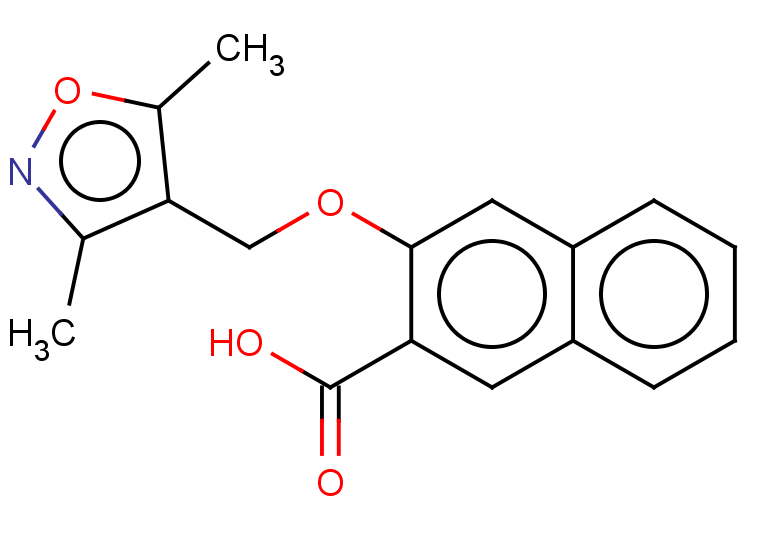 3-[(dimethyl-1,2-oxazol-4-yl)methoxy]naphthalene-2-carboxylic acid