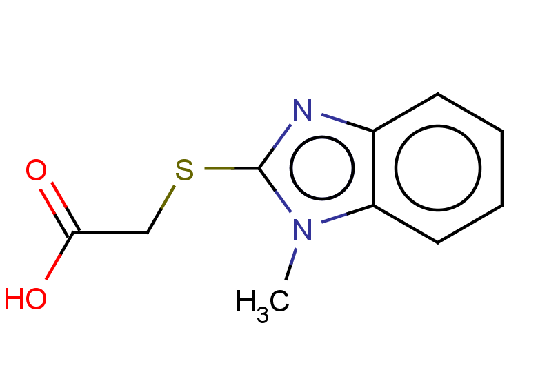 2-[(1-methyl-1H-1,3-benzodiazol-2-yl)sulfanyl]acetic acid