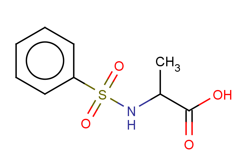 2-benzenesulfonamidopropanoic acid