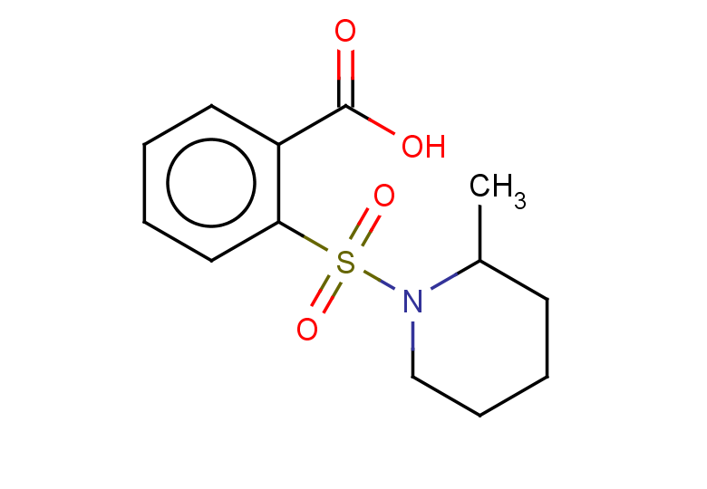 2-[(2-methylpiperidin-1-yl)sulfonyl]benzoic acid