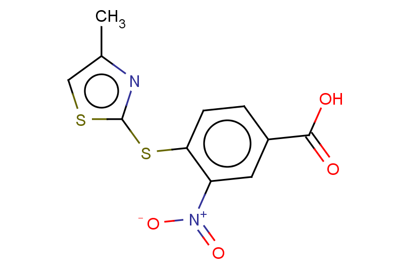 4-[(4-methyl-1,3-thiazol-2-yl)sulfanyl]-3-nitrobenzoic acid