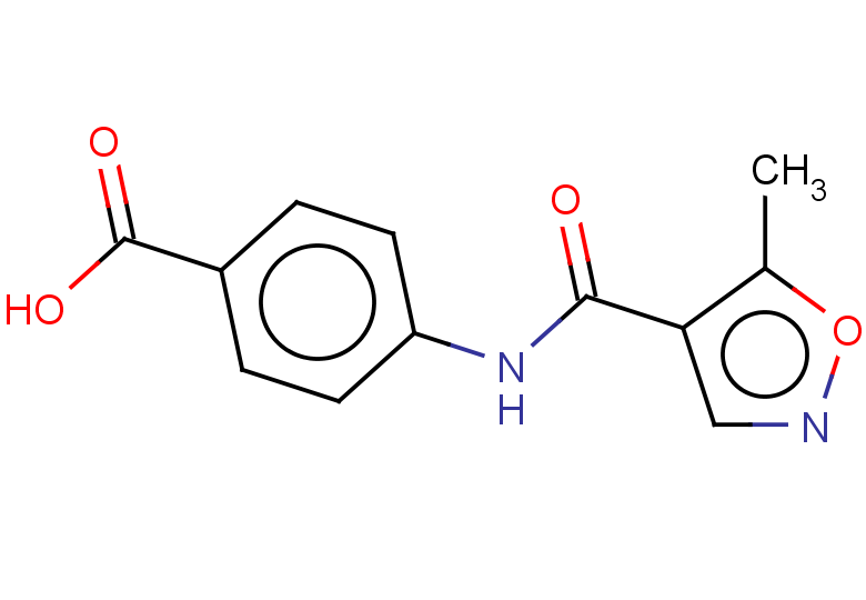 4-(5-methyl-1,2-oxazole-4-amido)benzoic acid