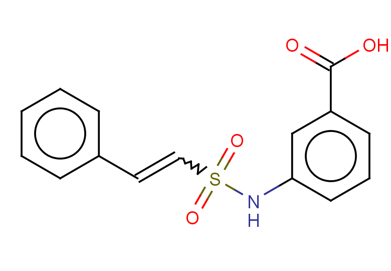 3-(2-phenylethenesulfonamido)benzoic acid