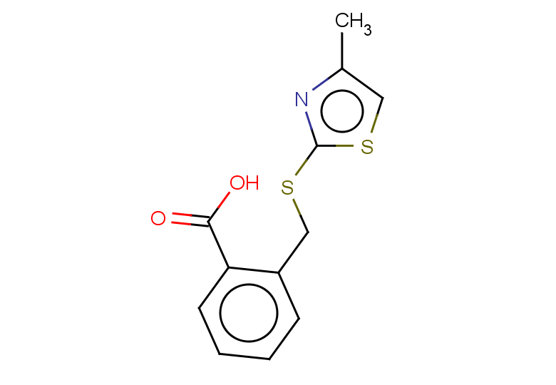 2-{[(4-methyl-1,3-thiazol-2-yl)sulfanyl]methyl}benzoic acid