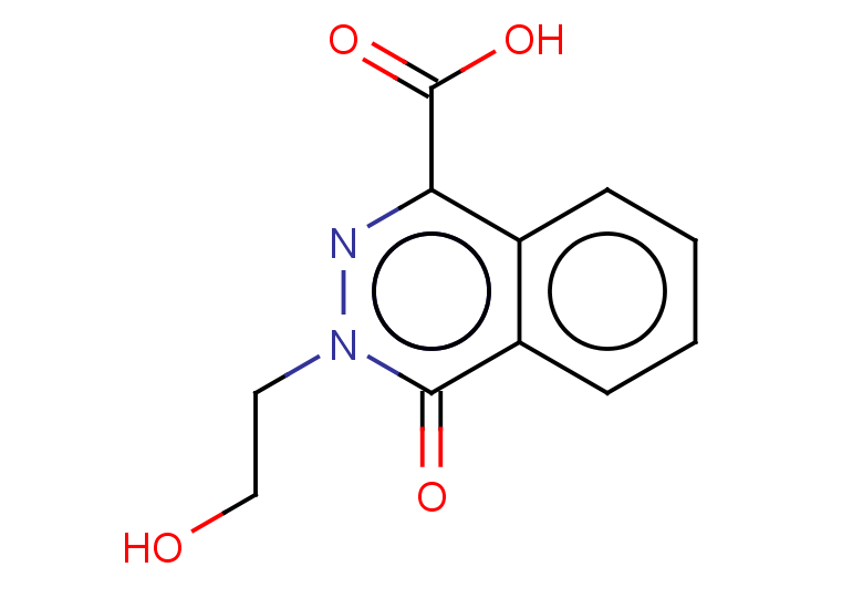 3-(2-hydroxyethyl)-4-oxo-3,4-dihydrophthalazine-1-carboxylic acid
