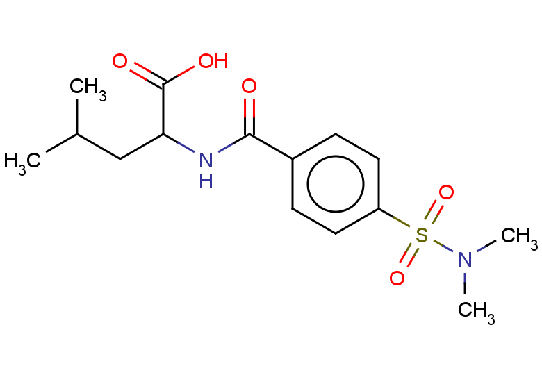 2-{[4-(dimethylsulfamoyl)phenyl]formamido}-4-methylpentanoic acid