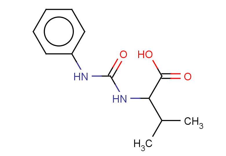 3-methyl-2-[(phenylcarbamoyl)amino]butanoic acid