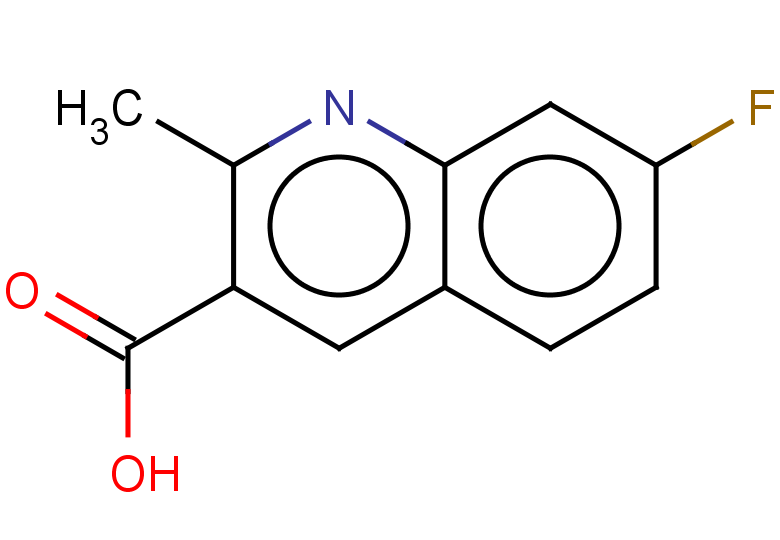 7-fluoro-2-methylquinoline-3-carboxylic acid