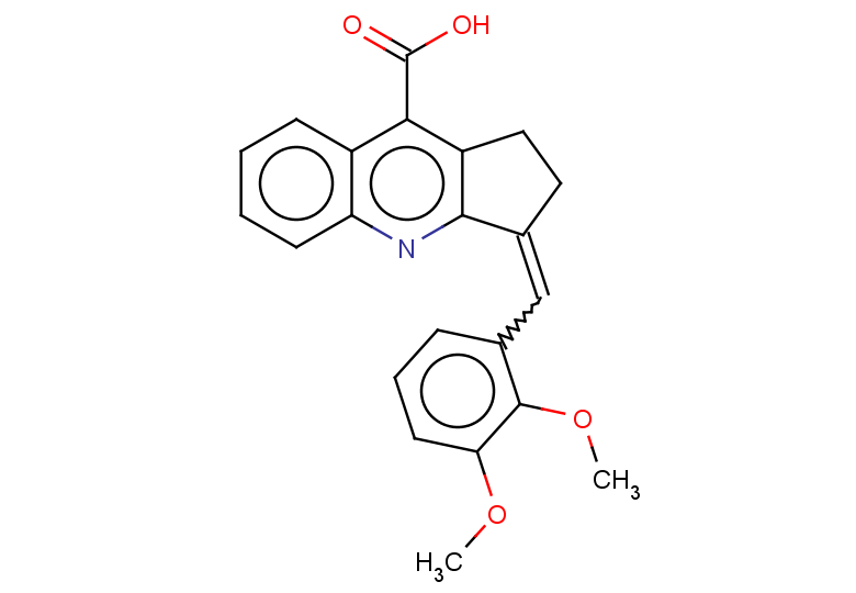 3-[(2,3-dimethoxyphenyl)methylidene]-1H,2H,3H-cyclopenta[b]quinoline-9-carboxylic acid